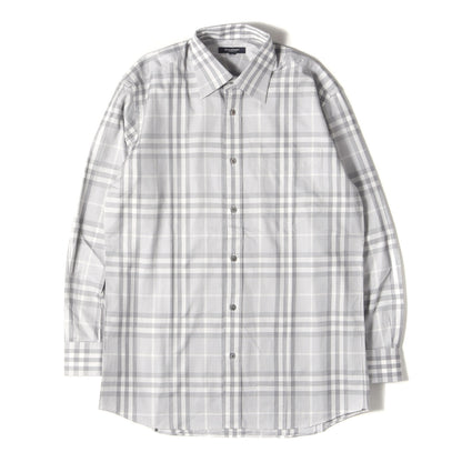 オーバー タータン チェック ドレスシャツ / LONDON MADE IN JAPAN