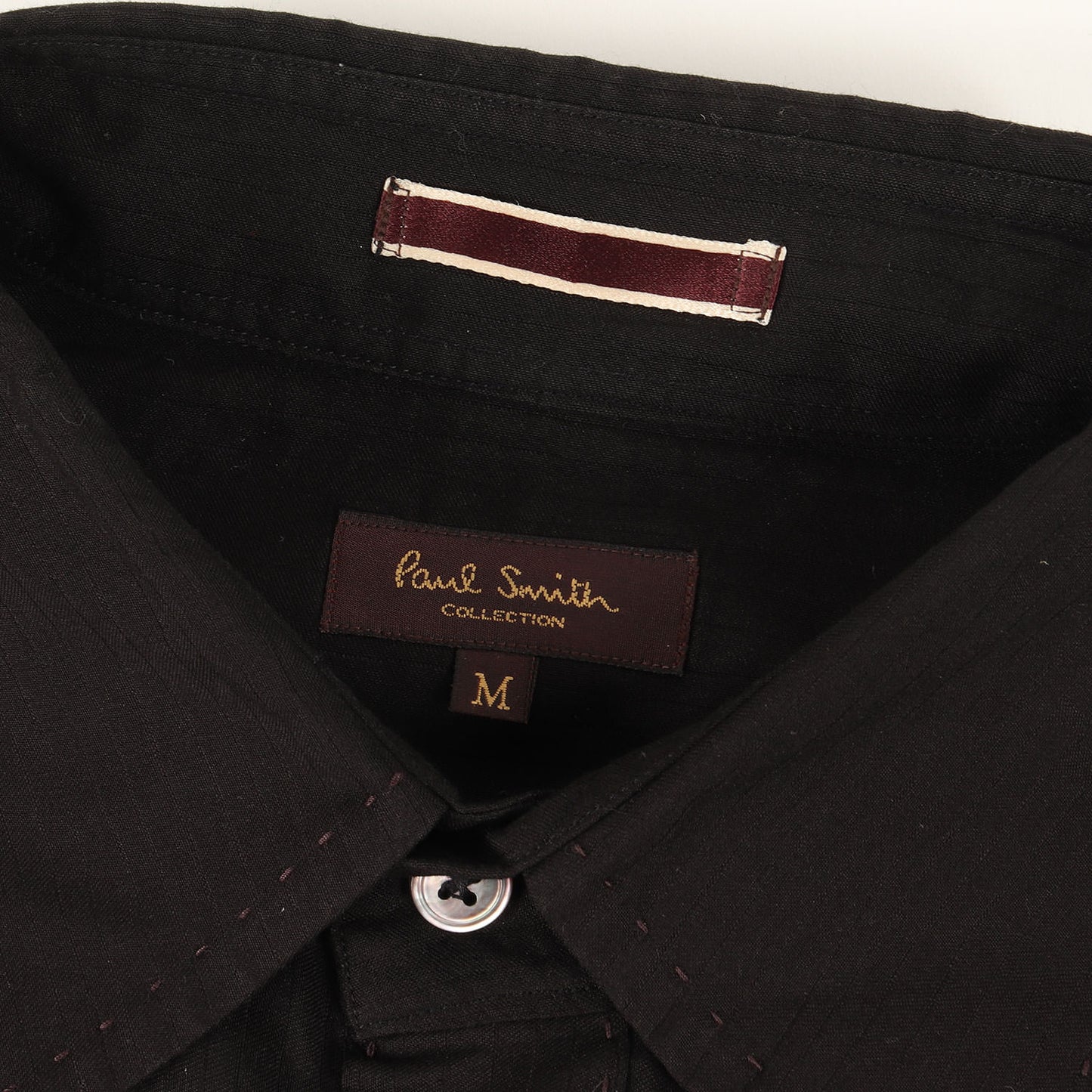 シャドーストライプ ステッチ ブロード 半袖 シャツ / COLLECTION MADE IN JAPAN