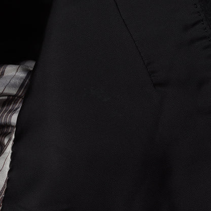 80s ピークドラペル ウール 6B ショート ピーコート (PJ-05049M)