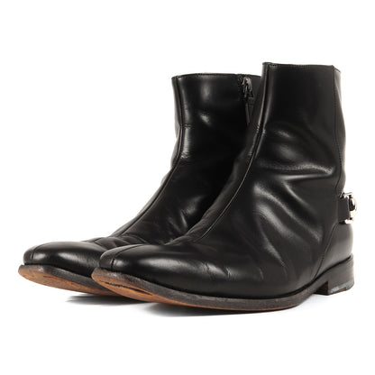 バックビット ストラップ サイドジップ ブーツ (204398)