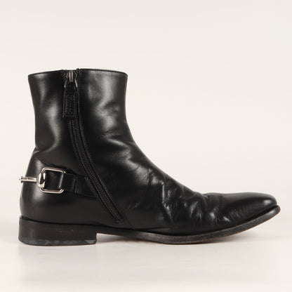 バックビット ストラップ サイドジップ ブーツ (204398)