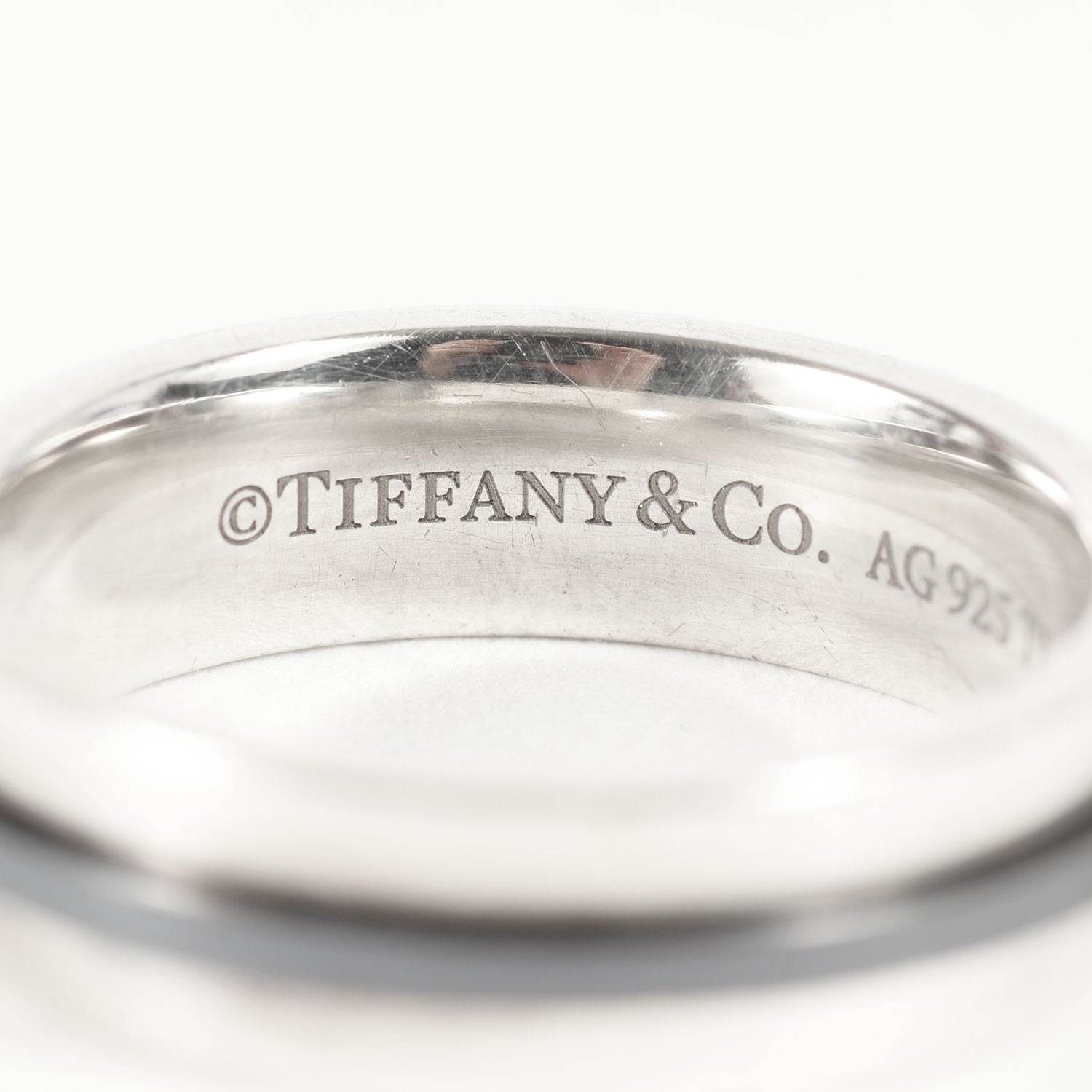 TIFFANY&Co. (ティファニー) TWO ナロー シルバー リング / Ag925