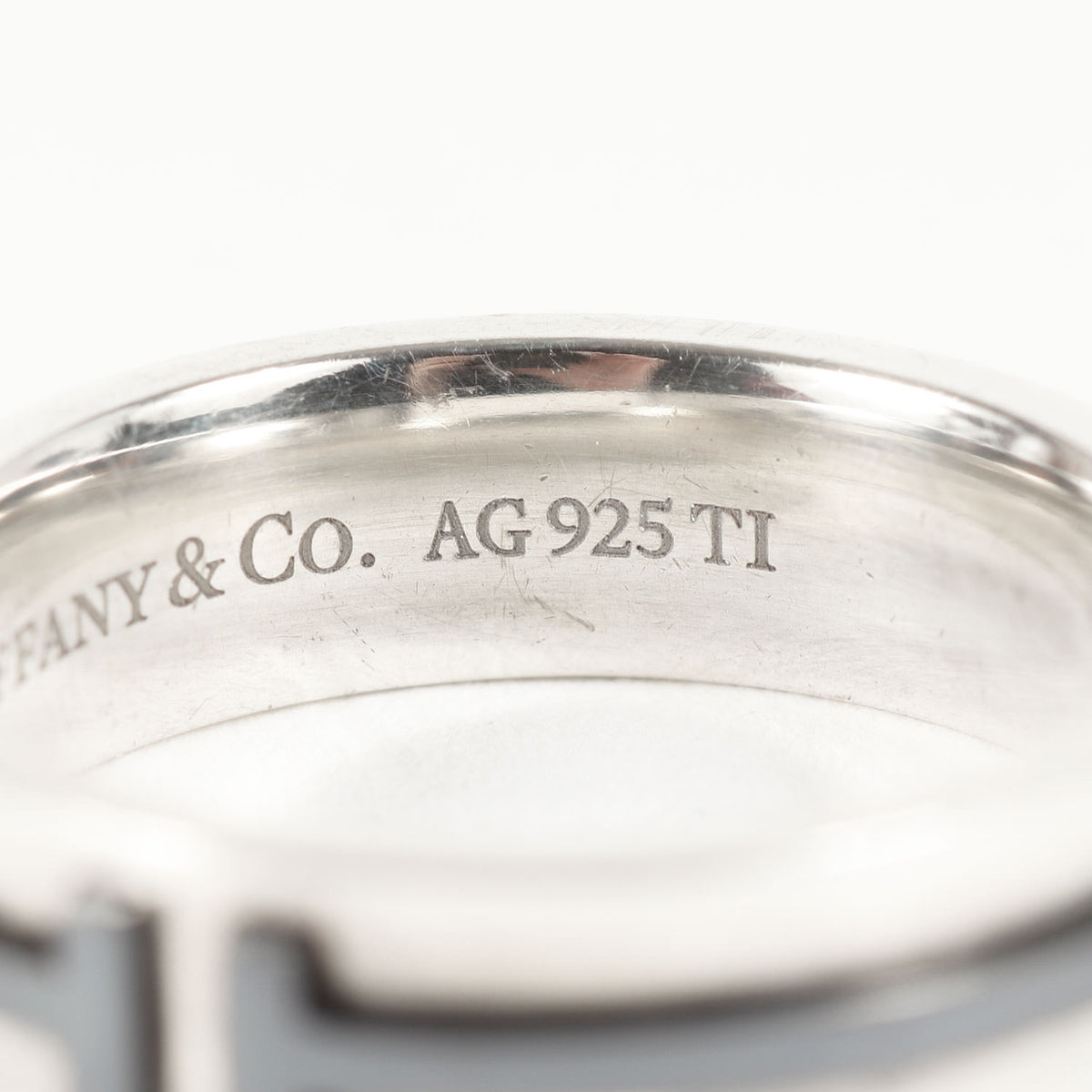 TIFFANY&Co. (ティファニー) TWO ナロー シルバー リング / Ag925 