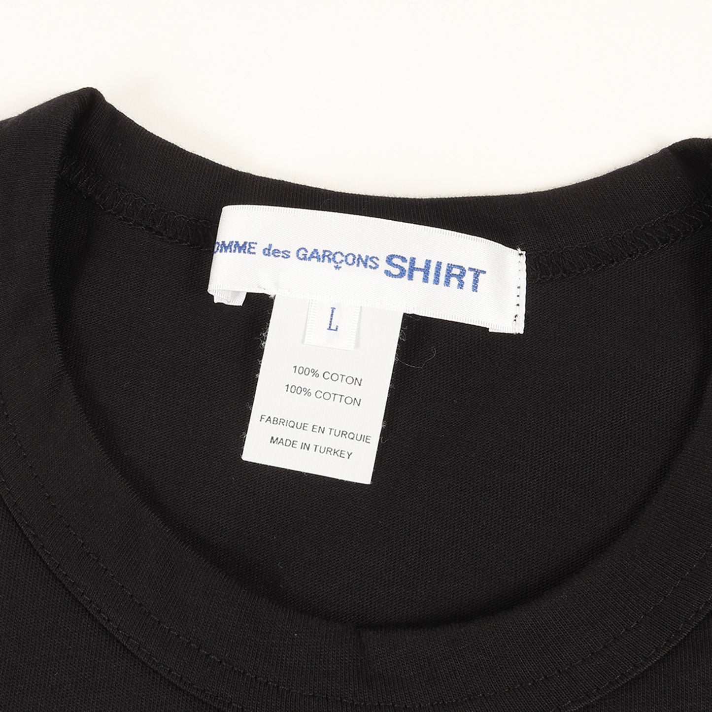 ワンポイント ロゴ バインダーネック Tシャツ (S28119)