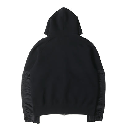 22AW ナイロンツイル ミックス スポンジ スウェット ブルゾン (Nylon Twill Mix Sponge Sweat Blouson 22-02932M)
