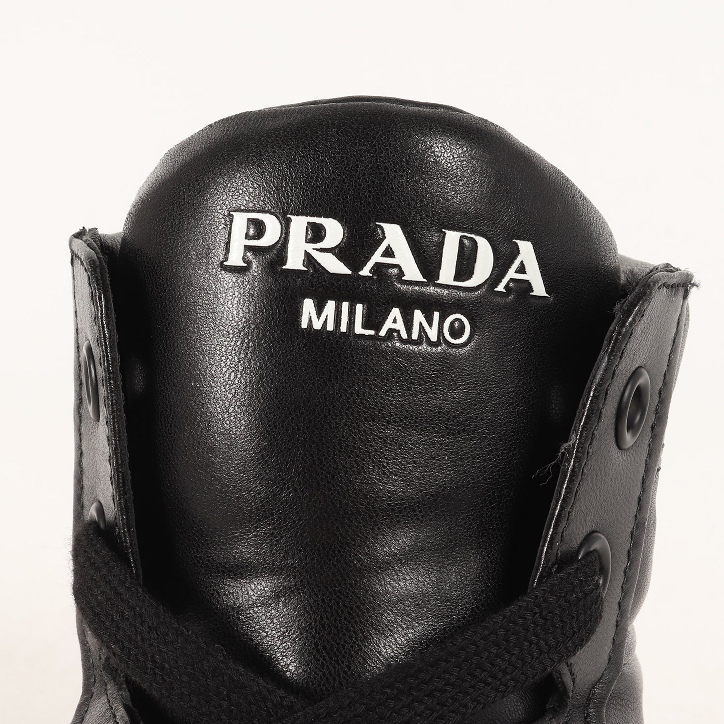 エンボスロゴ インサイドジップ レースアップ レースアップ ハイカット スニーカー (4T 2596)