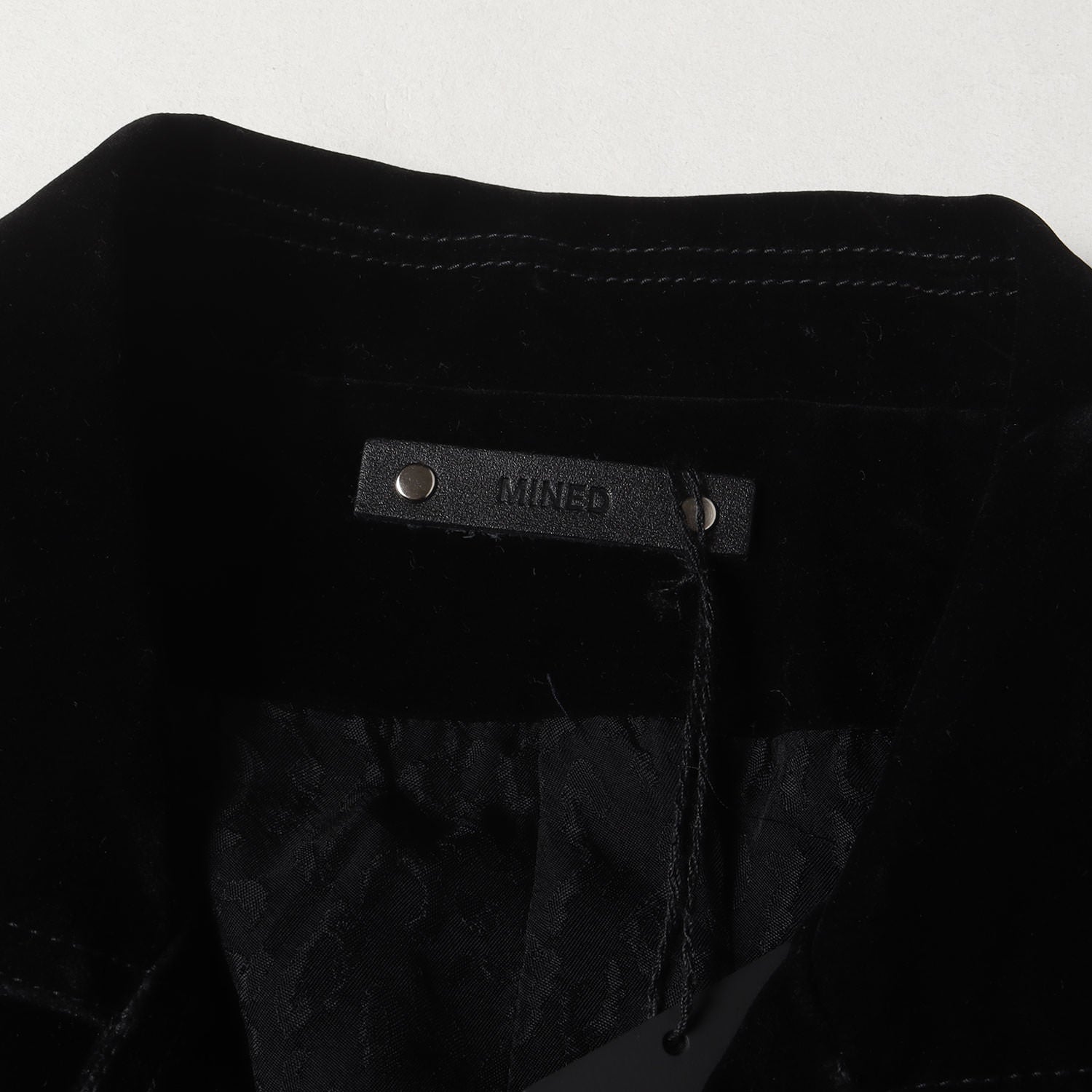 MINEDENIM (マインデニム) 24AW ベルベット デニム トラッカー 