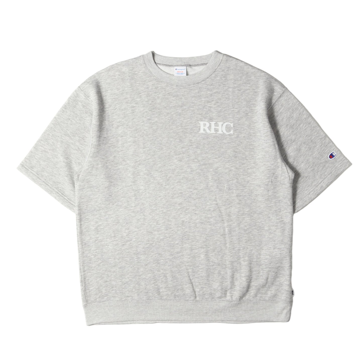 23SS × Champion RHC ロゴ 半袖 スウェット (C8-A026) / 裏起毛 Ron Herman KUMAMOTO 5th Anniversary Limited Item