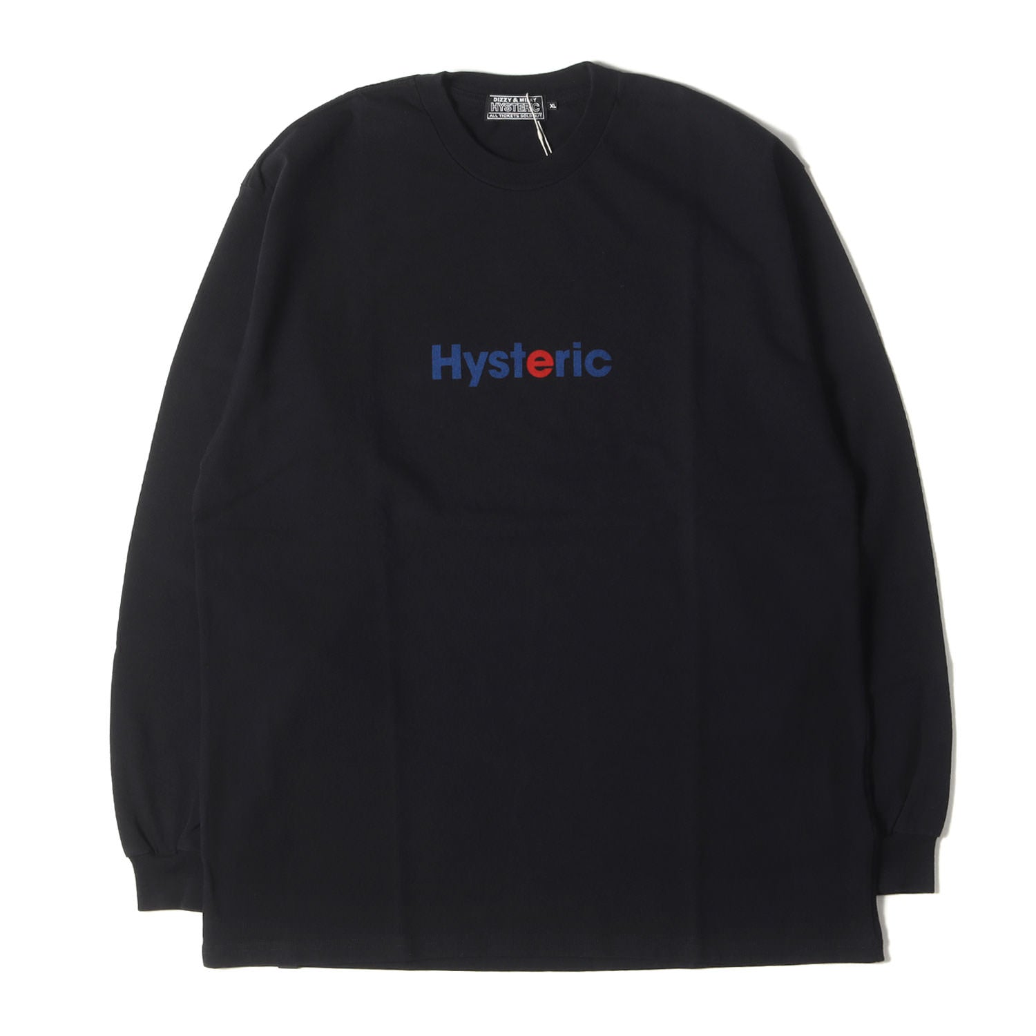HYSTERIC GLAMOUR ロングスリーブ Tシャツ Mサイズ 黒 ヒステリック