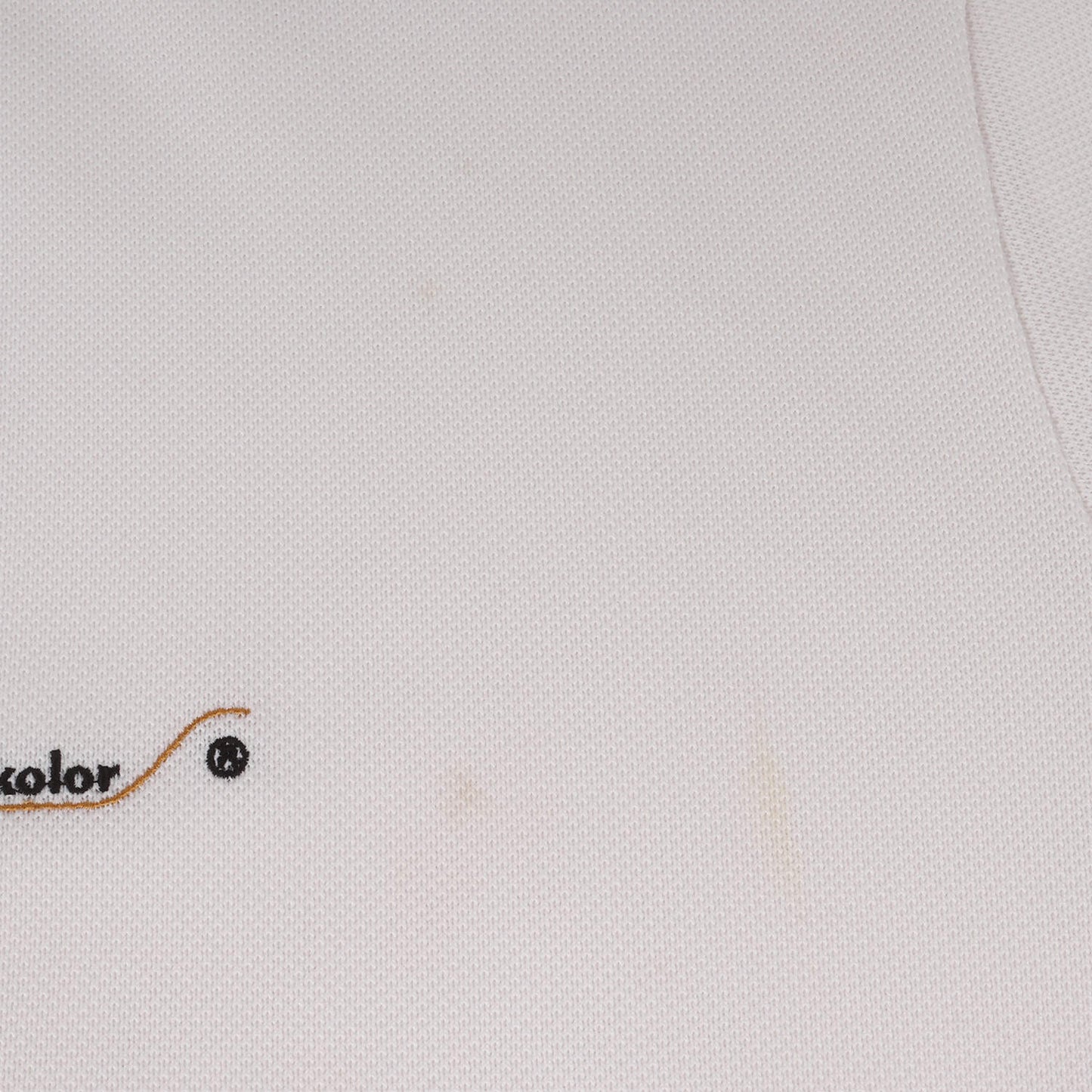 ワンポイント ロゴ 刺繍 変形カラー ピケ Tシャツ (PIQUE SS CREW T SHIRT 22SCM-T04202)