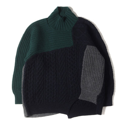 クレイジーパターン ニット (CRAZY PATTERN KNIT 18WCM-N01301)