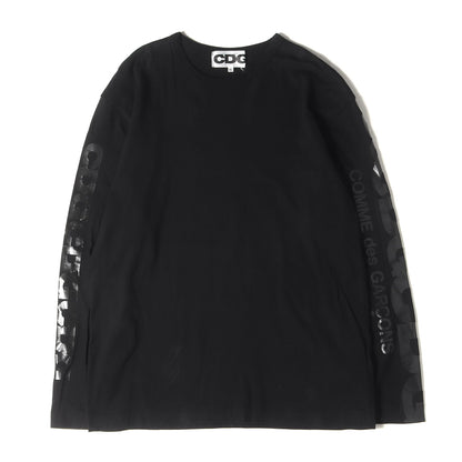 バック スリーブ ロゴ バインダーネック カットソー (SZ-T035 AD2019) / CDG
