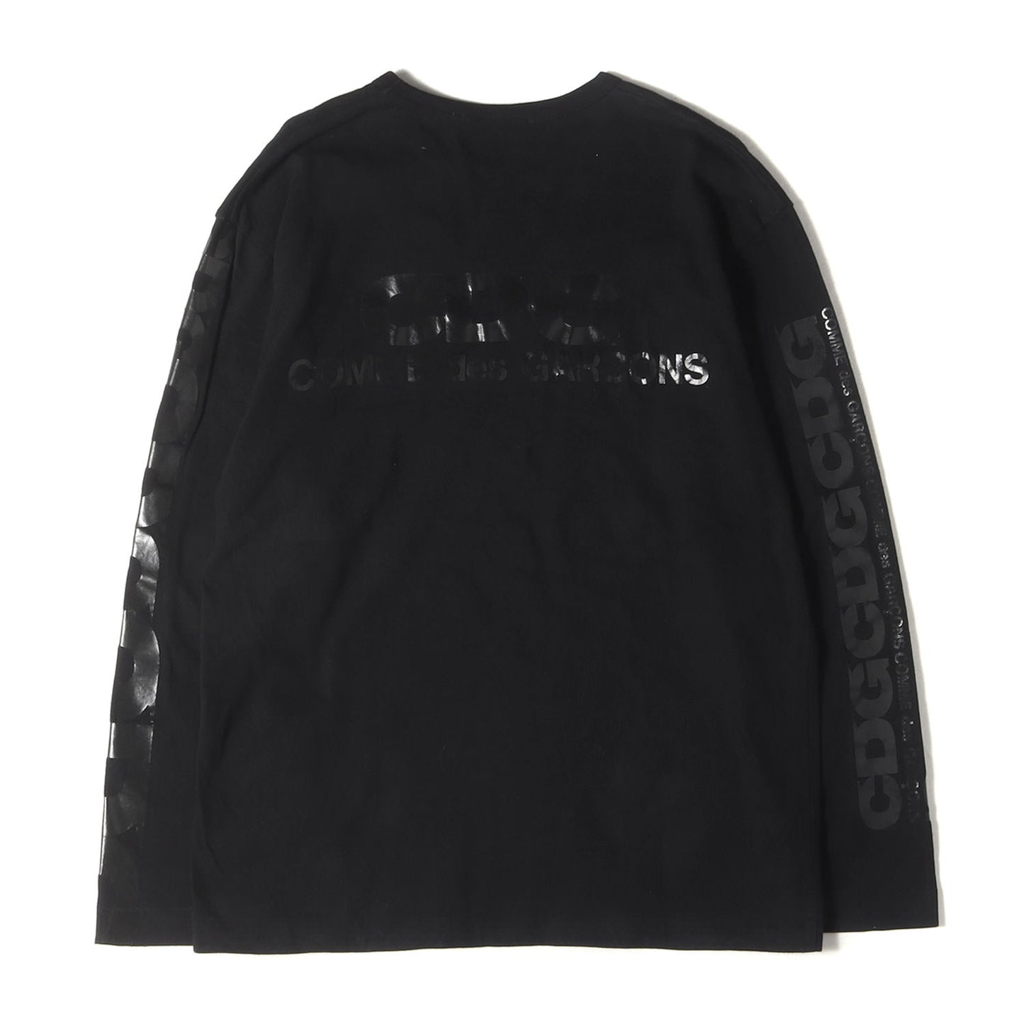 バック スリーブ ロゴ バインダーネック カットソー (SZ-T035 AD2019) / CDG