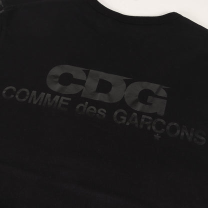 バック スリーブ ロゴ バインダーネック カットソー (SZ-T035 AD2019) / CDG