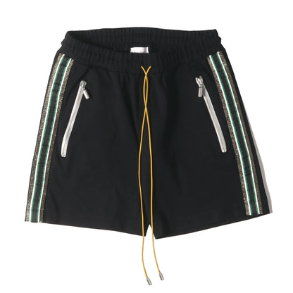ドローストリング サイドライン テープ トラック ジャージー ショート パンツ (Traxed Shorts Pant) / MADE IN USA