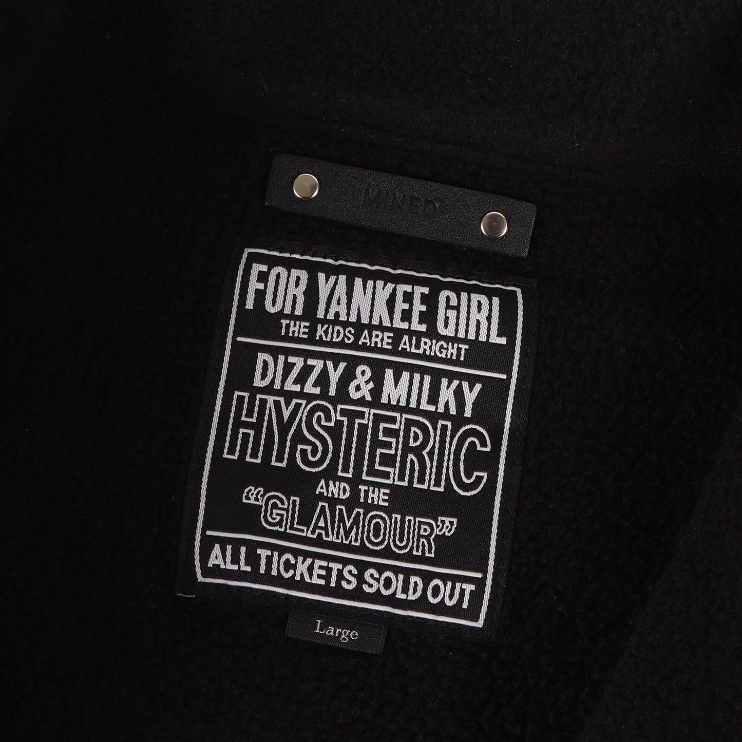 24AW × MINEDENIM バック ロゴ デニム ボア トラッカー ジャケット (Denim Jacket MND-HYS004)