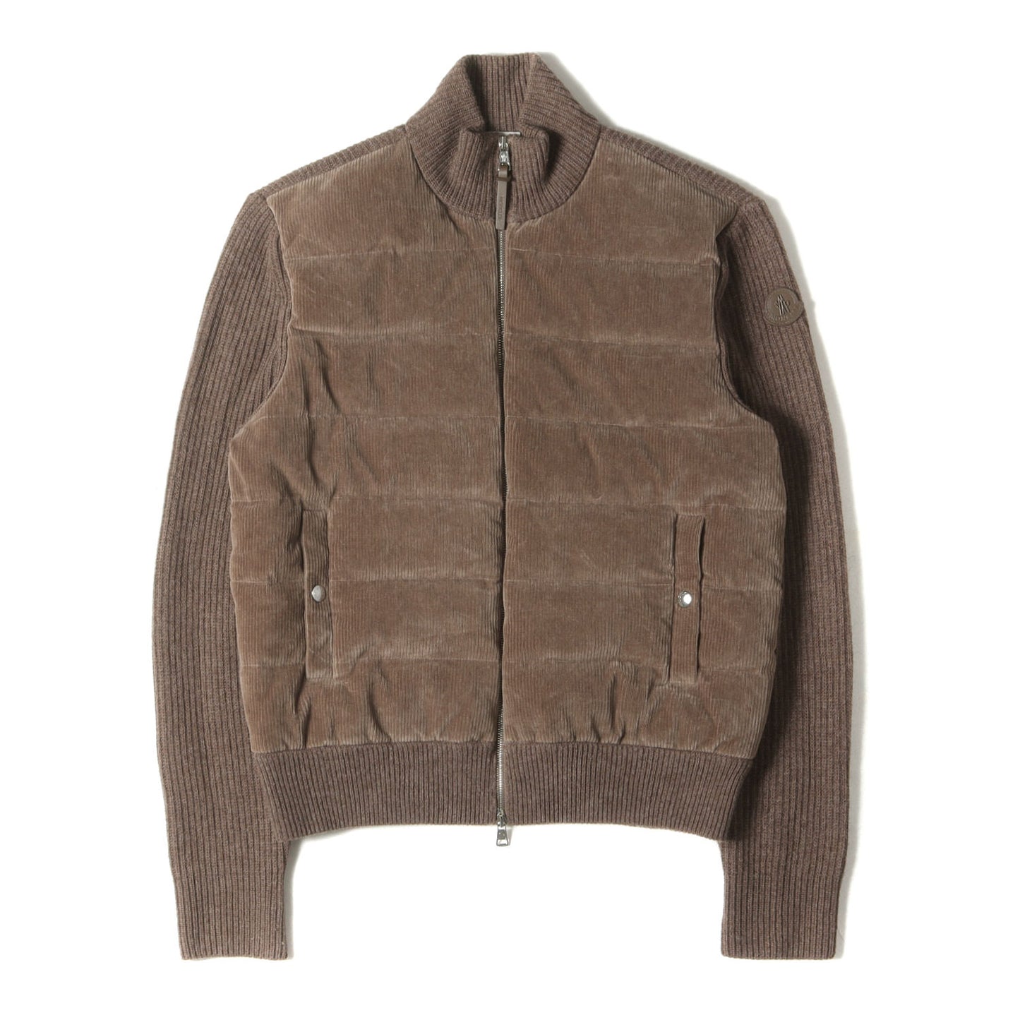 22AW ニット コンビ コーデュロイ ダウンジャケット (CARDIGAN TRICOT H20918B00012 M1241)