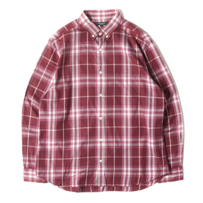 チェック ボタンダウン ドレス シャツ / LONDON