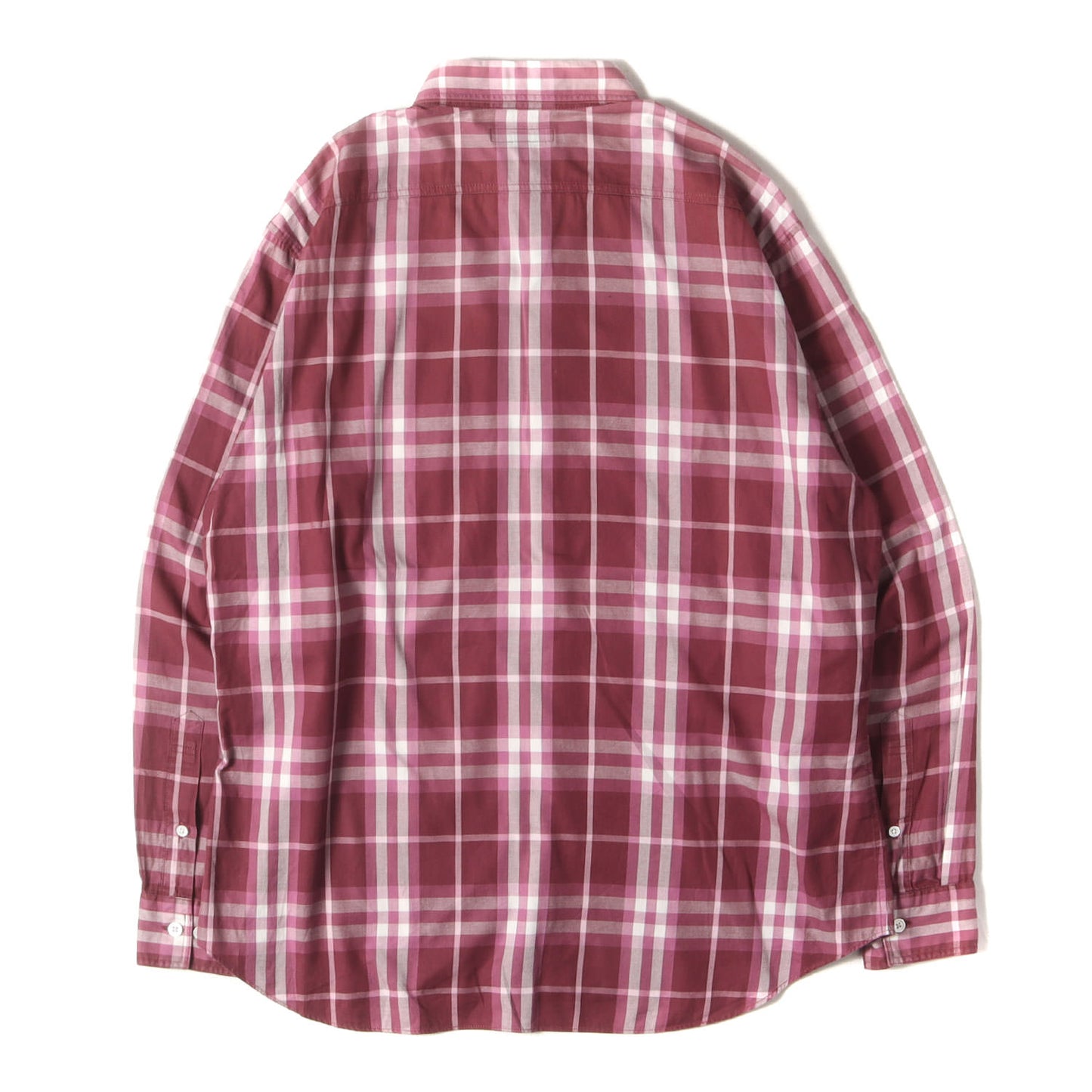 チェック ボタンダウン ドレス シャツ / LONDON