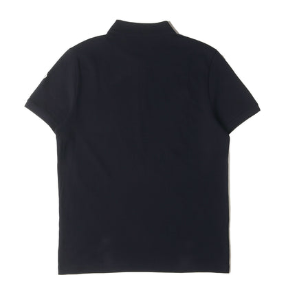 襟トリコロール コットン鹿の子 ポロシャツ(MAGLIA POLO)