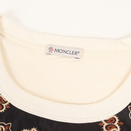 ペイズリー バンダナ 刺繍 Tシャツ (MAGLIA T-SHIRT C1091835850 82565)