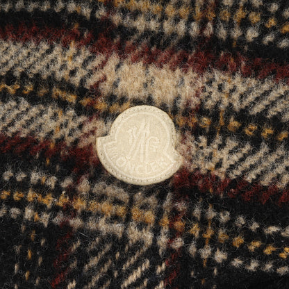MONCLER (モンクレール) チェック ウール ツイード ダウン ベスト 