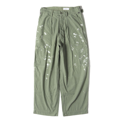 23SS ペインテッド ベイカー パンツ (BAKER PANTS PAINTED M23A-08PT11C) / ボタンフライ
