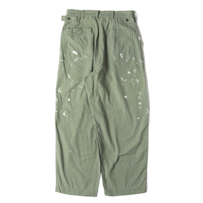 23SS ペインテッド ベイカー パンツ (BAKER PANTS PAINTED M23A-08PT11C) / ボタンフライ