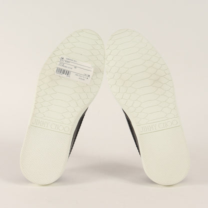 クロコダイル型押しレザー スリッポン スニーカー (GROVE)