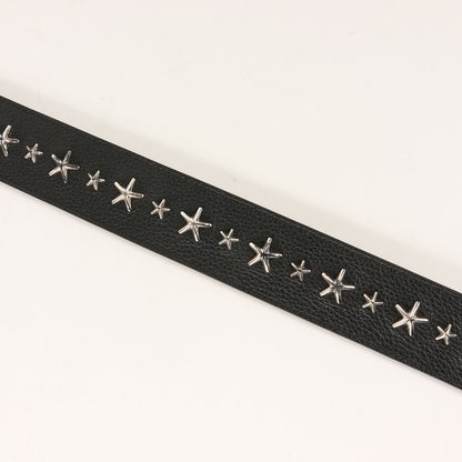 スタースタッズ ソフト グレイニー カーフ レザー ベルト (ARCHER SOFT GRAINY CALF W/STARS 202ARCHER.UUF)