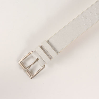 スタースタッズ エンボス グレイニー レザー ベルト (ARCHER EMBOSSED STARS ON GRAINY LEATHER 141ARCHER.EMG)