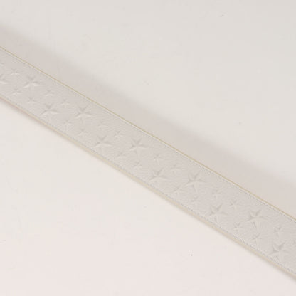 スタースタッズ エンボス グレイニー レザー ベルト (ARCHER EMBOSSED STARS ON GRAINY LEATHER 141ARCHER.EMG)