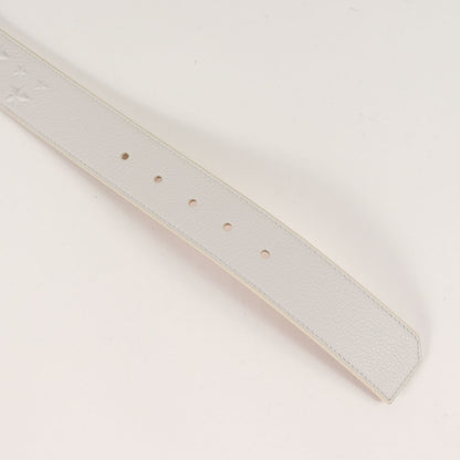 スタースタッズ エンボス グレイニー レザー ベルト (ARCHER EMBOSSED STARS ON GRAINY LEATHER 141ARCHER.EMG)