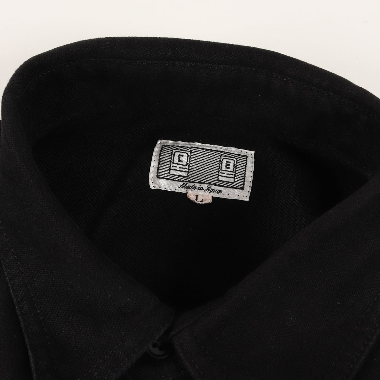 24AW バイオウォッシュ加工 CAV EMPT 刺繍 ワイドシルエット 長物 シャツ (WELT POCKETS BIG SHIRT CES26SH06)