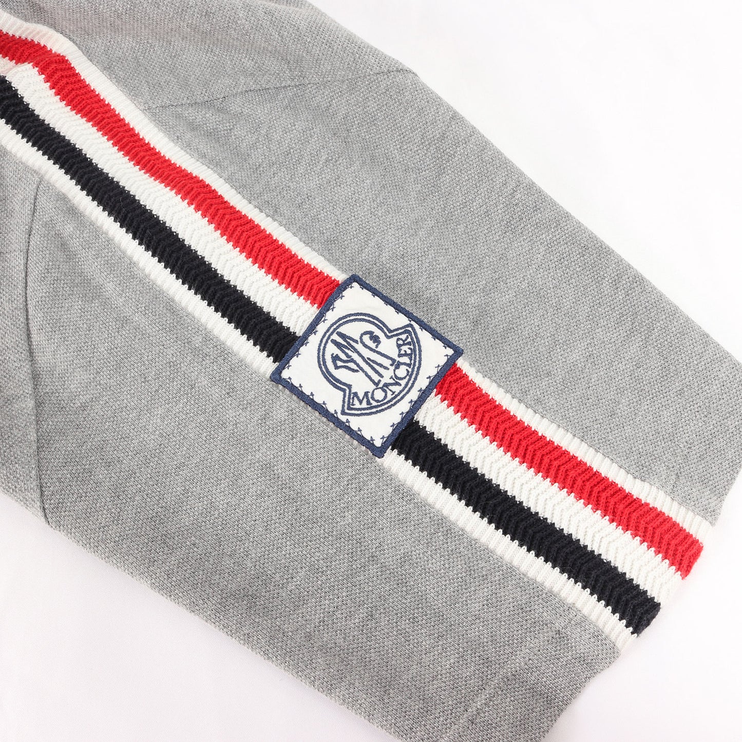 トリコロール ニットライン コットン鹿の子 ポロシャツ (MAGLIA POLO)