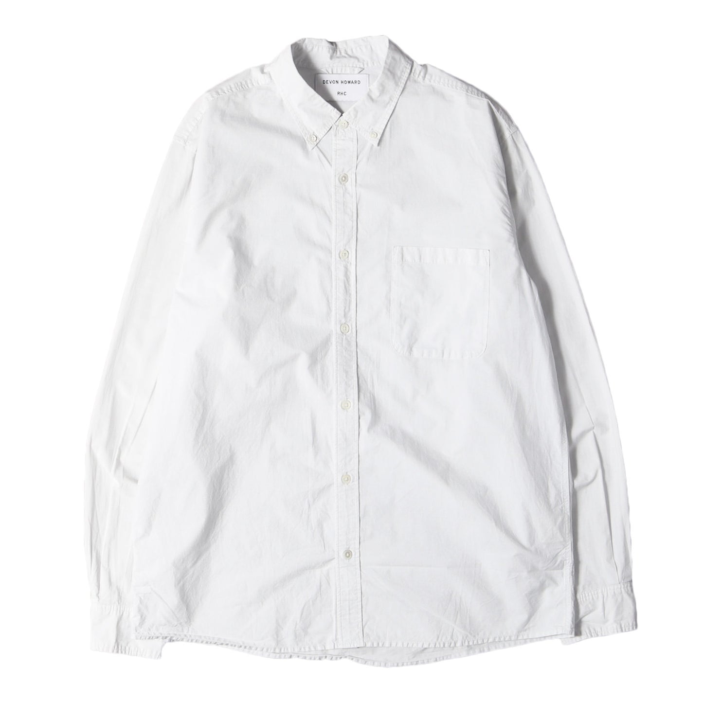 24SS × DEVON HOWARD ブロード ボタンダウン ドレス シャツ