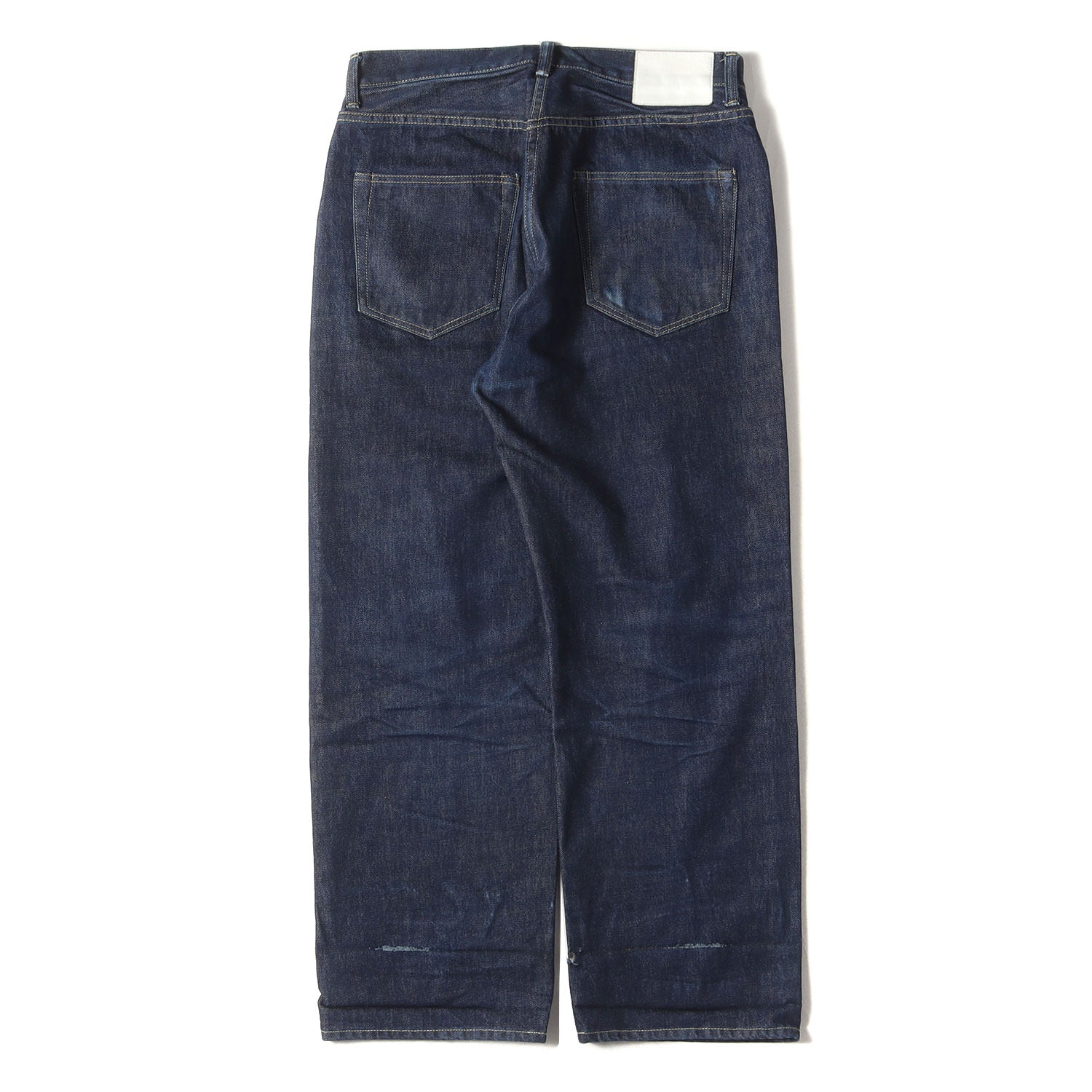 22AW セルビッジ ワイド デニム パンツ (WWII Raw Denim Wide Pants 3620600015) / ボタンフライ