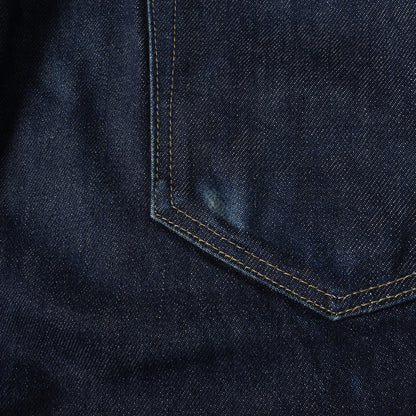22AW セルビッジ ワイド デニム パンツ (WWII Raw Denim Wide Pants 3620600015) / ボタンフライ