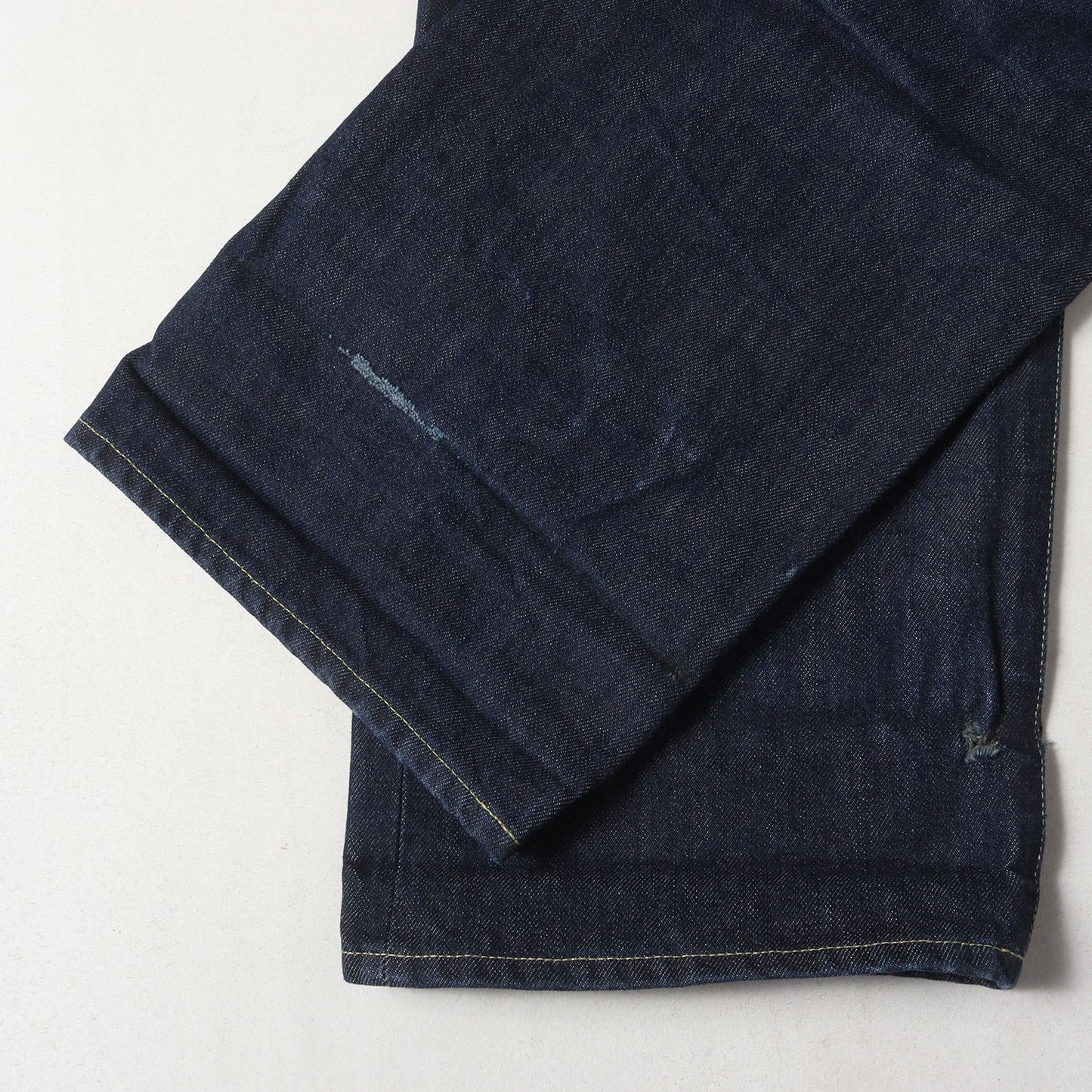 22AW セルビッジ ワイド デニム パンツ (WWII Raw Denim Wide Pants 3620600015) / ボタンフライ