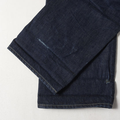 22AW セルビッジ ワイド デニム パンツ (WWII Raw Denim Wide Pants 3620600015) / ボタンフライ