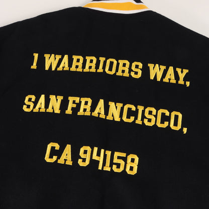22AW GOLDEN STATE WARRIORS ウールメルトン スタジャン (NB_22AW_BM001)