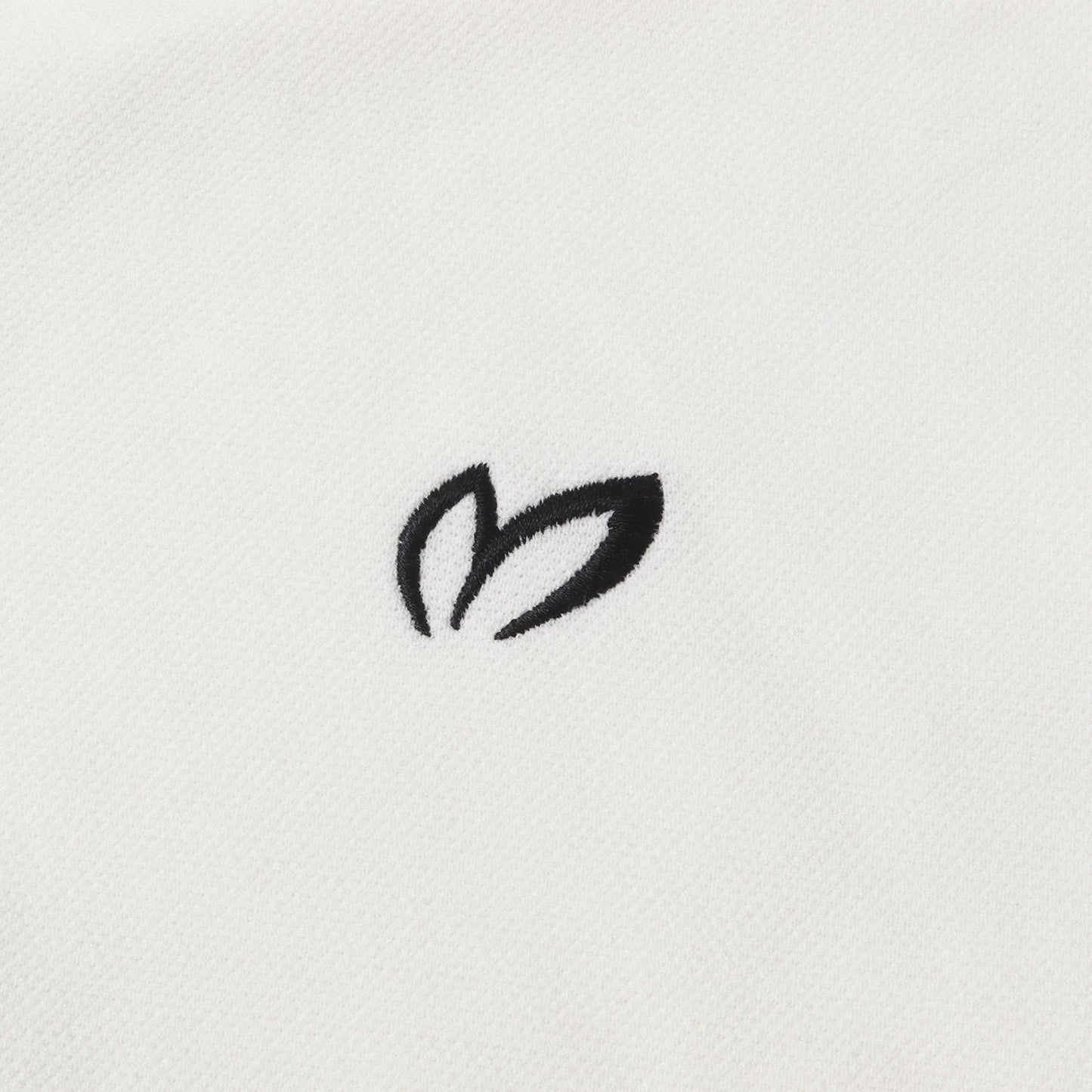 アイコン刺繍 ボタンダウン ロングスリーブ ポロシャツ (158-9261101)