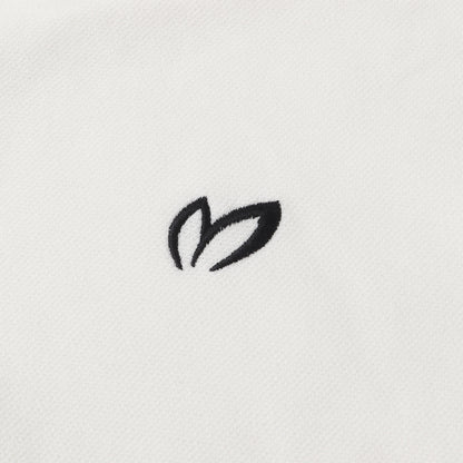 アイコン刺繍 ボタンダウン ロングスリーブ ポロシャツ (158-9261101)