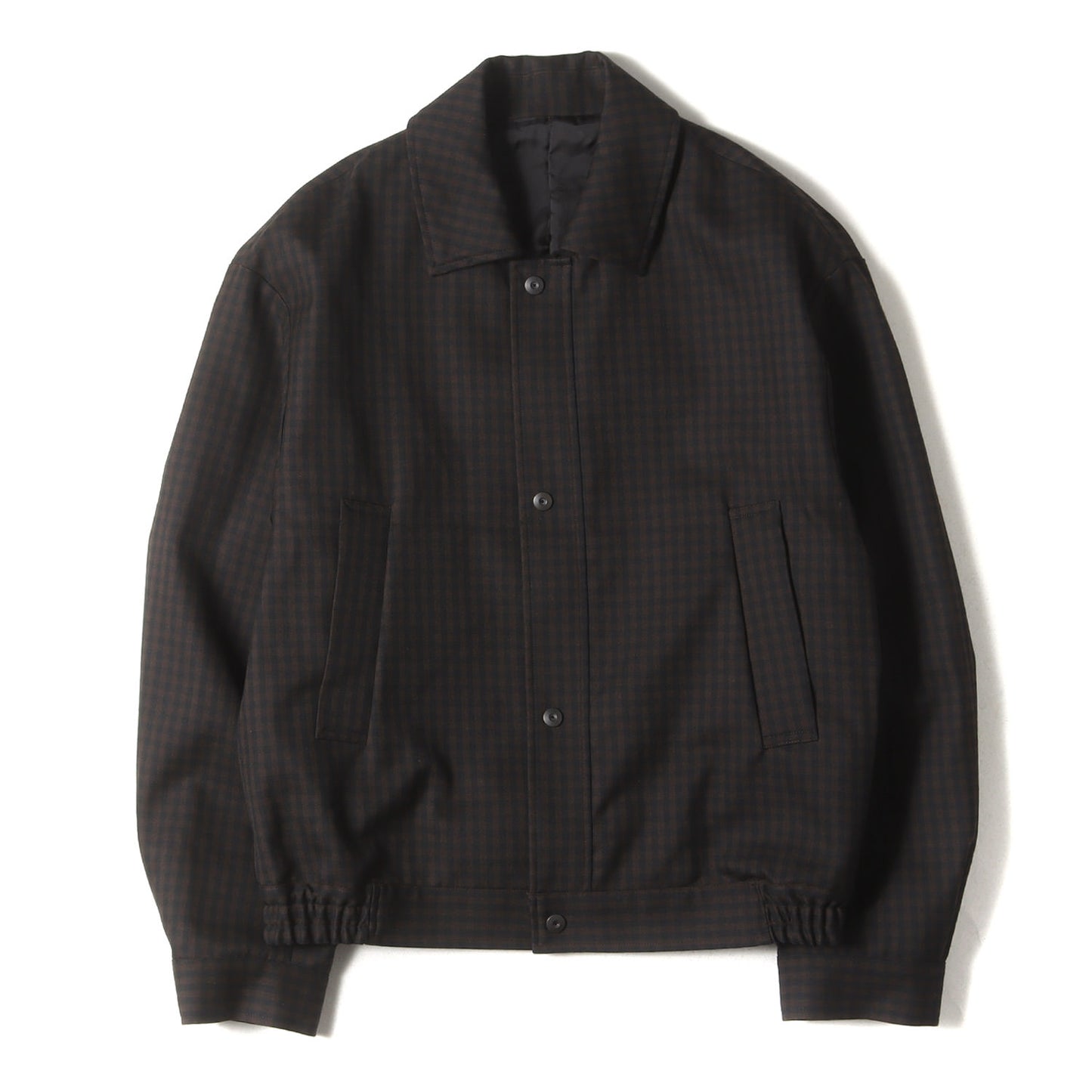 24SS ギンガムチェック ツイード トラッカー ジャケット (Tweed Gingham Trucker Jacket ST.776)