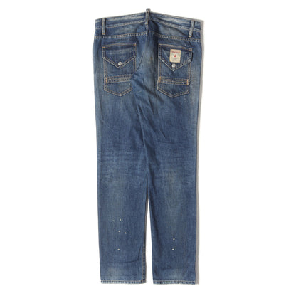 DSQUARED2 (ディースクエアード) クラッシュリペア加工 ストレート  