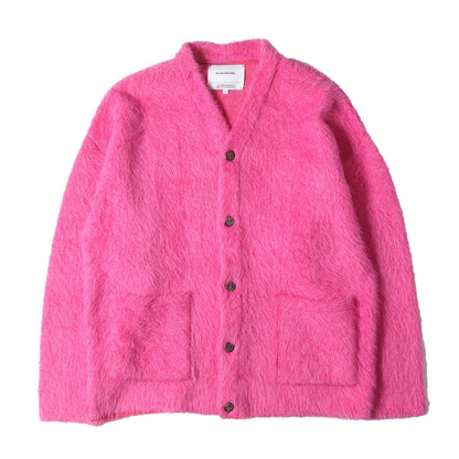 22AW シャギー スリアルパカ コットン ニット カーディガン (Suri Cardigan)