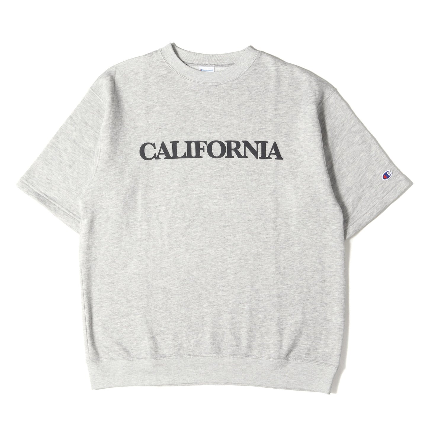24AW × Champion フロント ロゴ ショートスリーブ スウェット (SS Sweat) / 裏起毛 RHC