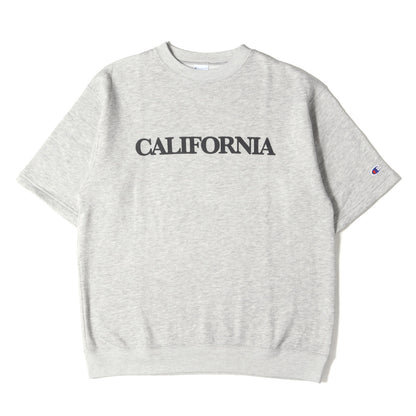 24AW × Champion フロント ロゴ ショートスリーブ スウェット (SS Sweat) / 裏起毛 RHC