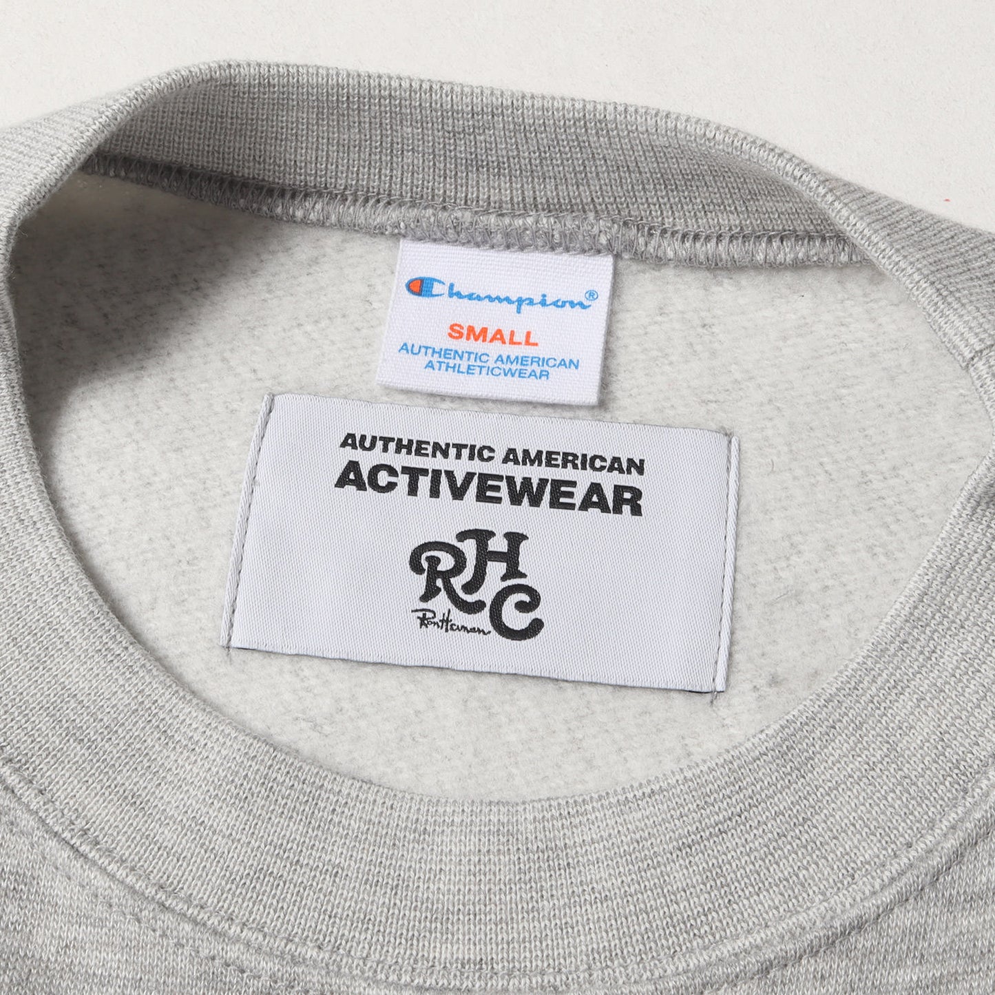 24AW × Champion フロント ロゴ ショートスリーブ スウェット (SS Sweat) / 裏起毛 RHC