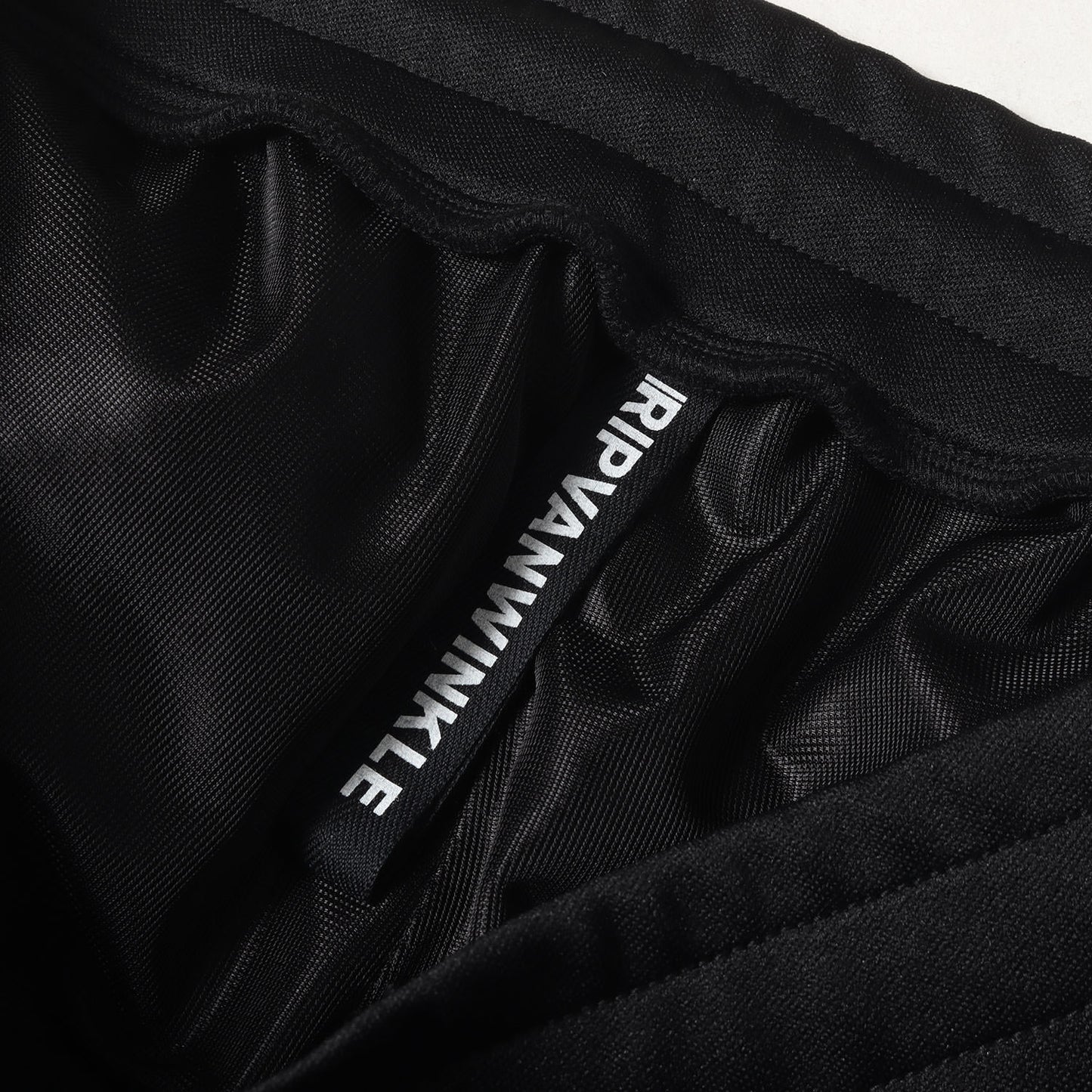 レザーコンビ 立体裁断 ジャージ トラックパンツ(LEATHER JERSEY PANTS)